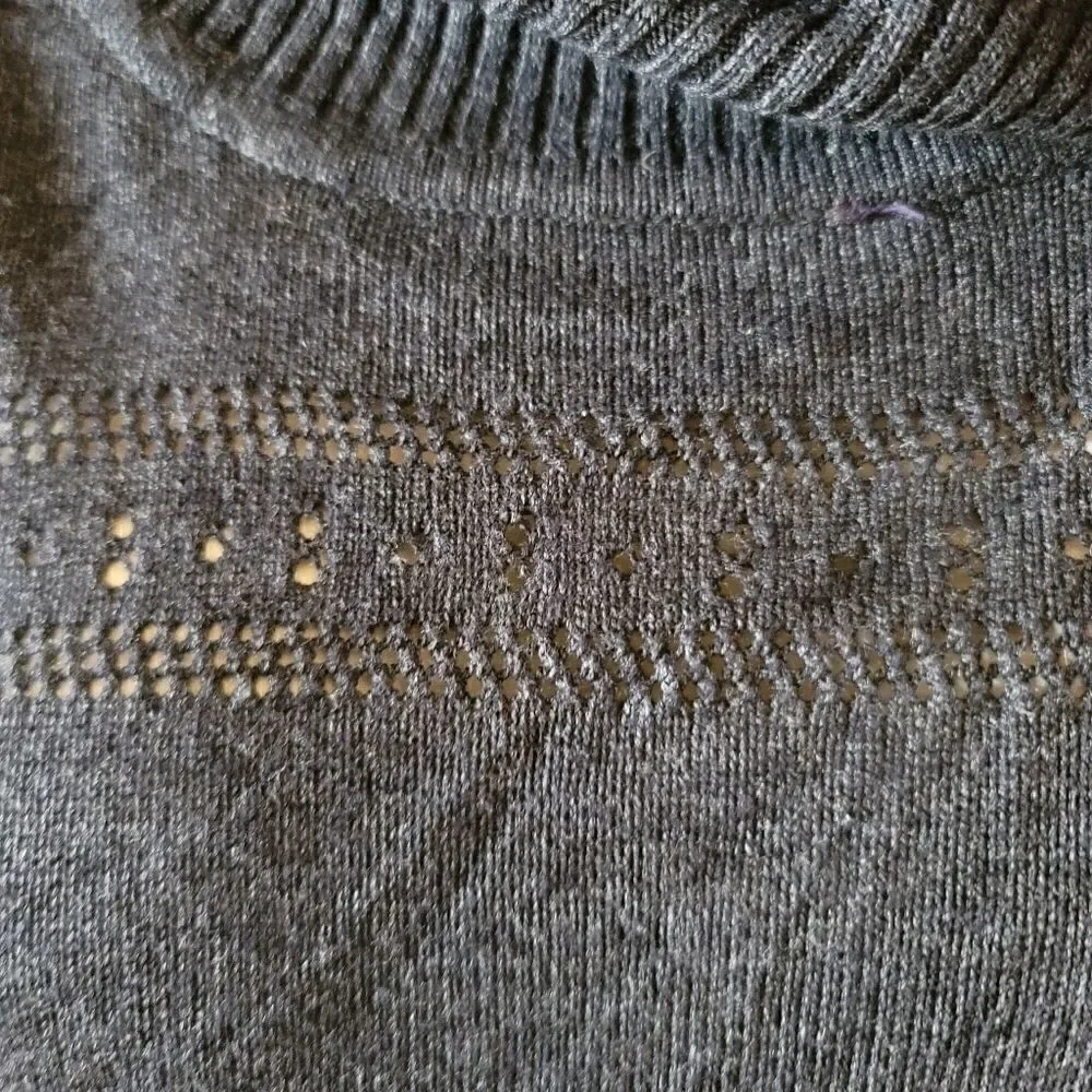 Cowl pullover sweater batwing relaxed wide top